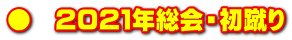 ● 2021年総会・初蹴り